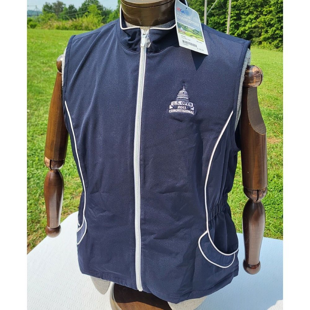 USGA US Open Championship Tour Tech Vest Size XL Golf 2011 New‎ With Tags